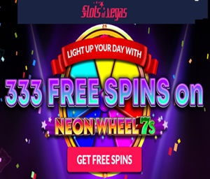 Slots of Vegas Casino 333 freespins